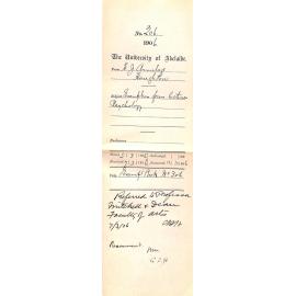 Exemption from lectures Psychology