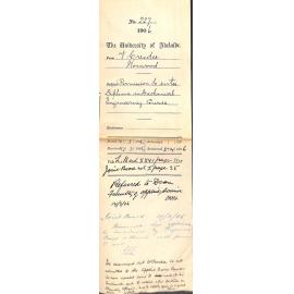 Permission to enter Diploma in Mechanical Engineering Course