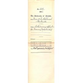 Withdrawing application for Evening Scholarship