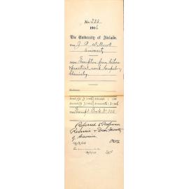 Exemption from Lectures and Practical Work Compulsory Chemistry