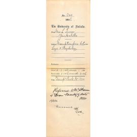 Exemption from lectures Logic and Psychology