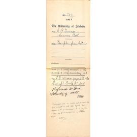 Exemption from lectures