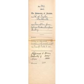 Exemption from lectures Modern European History 