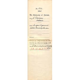 Acceptance of agreement previously discussed