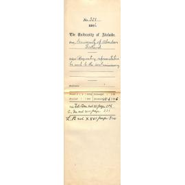 Requesting a representative to be sent to the 400th anniversary - Full docket