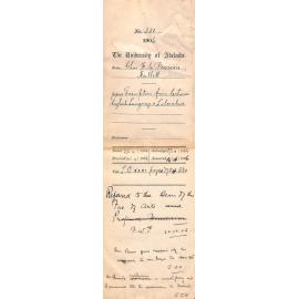 Requesting an exemption from lectures in English Language and Literature