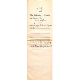 Regarding non-payment of an account