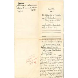 Request for exemption from some lectures in Accountancy