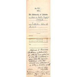 Statement of electric installation being below standard and response from Unbehaun and Johnstone as to the reason of these results