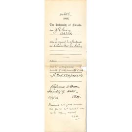 Requesting an exemption from attendance at Modern European History lectures