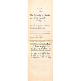 Regarding the work done and articles published while in America