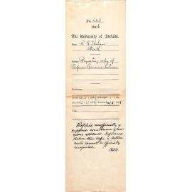 Request for notes from Professor Rennie's lectures