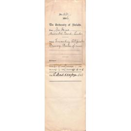 Notification of the forwarding of certificates