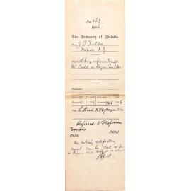 Inquiring about the reputation of Mr Dodd an organ builder