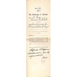 Cannot arrange for Extension Lecture 16th August