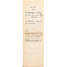 Requesting a share of the Insurances