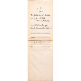 Will enter for MD Examinations November 1906