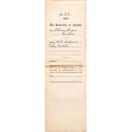 Will prepare 2 Fisher Medals