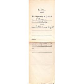 Cabled to son Accepted