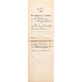 Thanking Council for leave of absence - Treharne