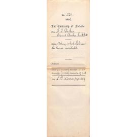 Asking what Extension Lectures available