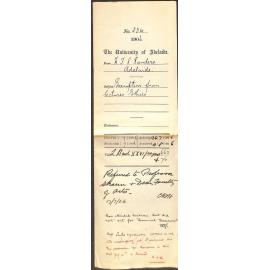 Exemption from lectures Ethics - Sanders