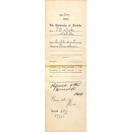 Daughter Violet Wicks discontinuing lessons Conservatorium