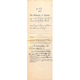 Request that no lectures be held on 8th August