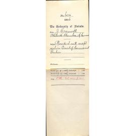 President will accept seat on Board of Commercial Studies