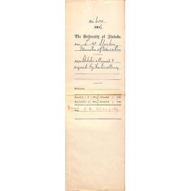 Statutes allowed and signed by His Excellency