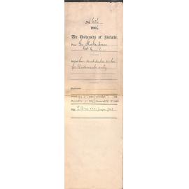 Can candidates enter for Rudiments only