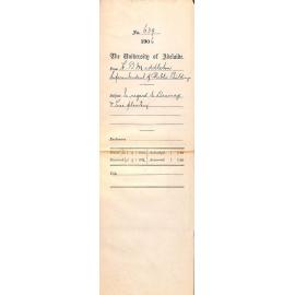 In regard to Drainage and Tree Planting