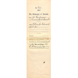 Asking for balance of sports fees