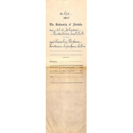 Requesting Professor Henderson to postpone lecture