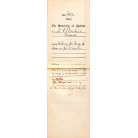 Requesting leave of absence for six months