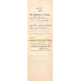 Seeking approval for thesis topic for Doctorate of Science