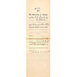 Requesting confirmation of passing Preliminary Exam