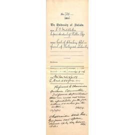 Costing new grass in front of Biology building