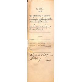 In regard to Imperial Cancer Research - Full Docket