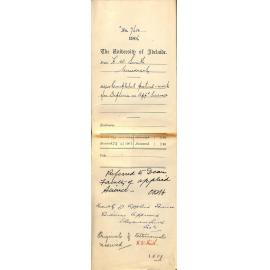 Attesting completion of practical work