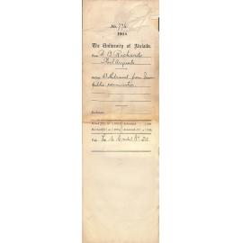 Refunding Junior exam fee due to illness