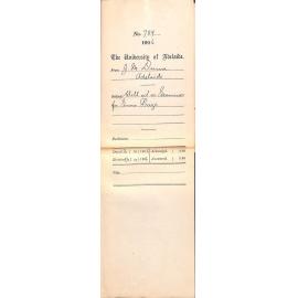 Accepting position as examiner for music prize