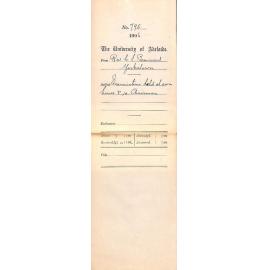 Correcting date for theory exam and name of Chairman at Yorketown