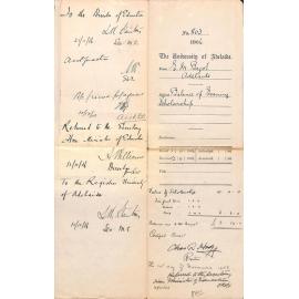 Asking for payment of scholarship balance