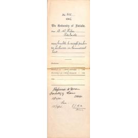 Declining offer of Lecturer position