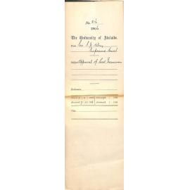 Appointing additional examiners for Law