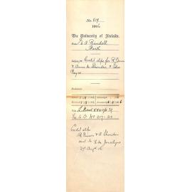 Crediting fees for deferred examinations