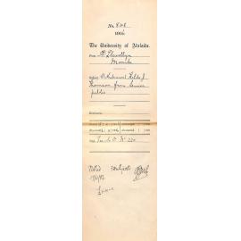 Withdrawal Hilda J Thomson from Senior Public