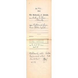 Withdrawal from Senior Public English