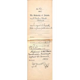 In regard to Geography Paper in Junior Public